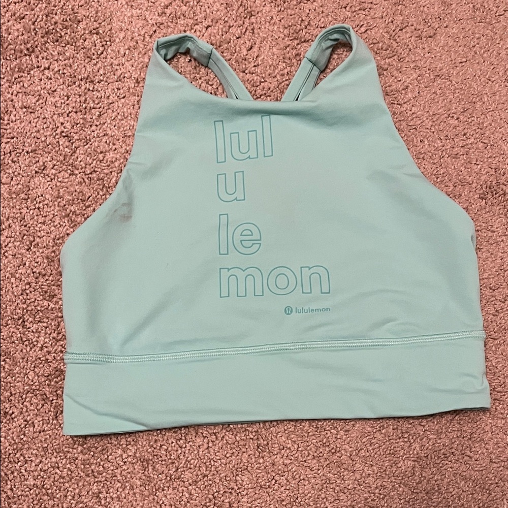 Lululemon Athletica Mint Green Racerback Crop Top 8
